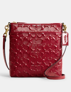 Bolsa Clutch COACH Leather De Piel Para Mujer