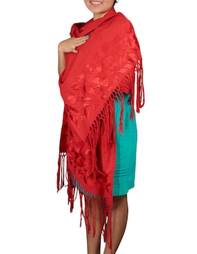 Chal Teya Artesanal estampado floral
