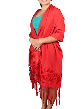 Chal Teya Artesanal estampado floral