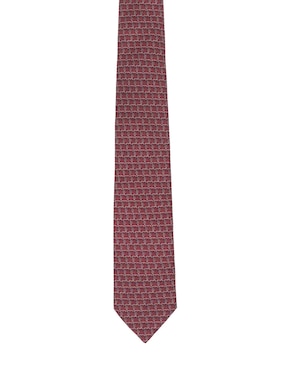 Corbata Pineda Covalin regular de seda estampado gráfico para hombre