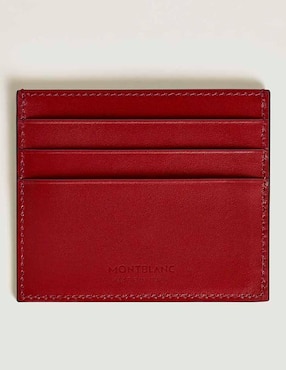 Tarjetero Montblanc de piel Meisterstück unisex