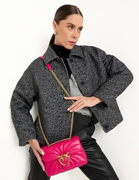 Bolsa crossbody Pinko Love Puff Butterfly para mujer