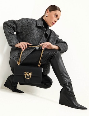 Bolsa flap Pinko para mujer