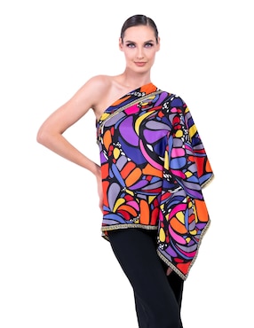 Poncho Pineda Covalin Para Mujer