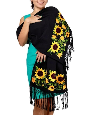 Chal Teya Artesanal estampado floral