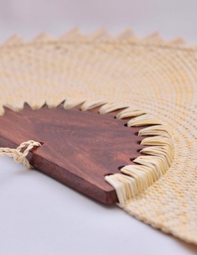 Abanico Teya Artesanal de madera