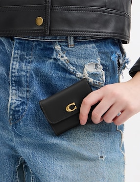 Cartera Coach Refined Calf Leather para mujer