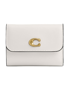 Cartera Coach Refined Calf Leather Para Mujer