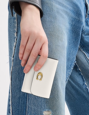 Cartera Coach Refined Calf Leather para mujer