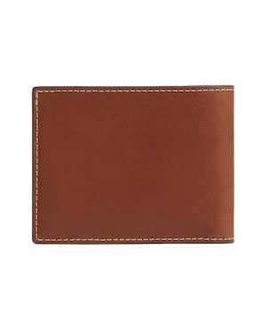 Cartera Coach Natural Grain Leather para hombre