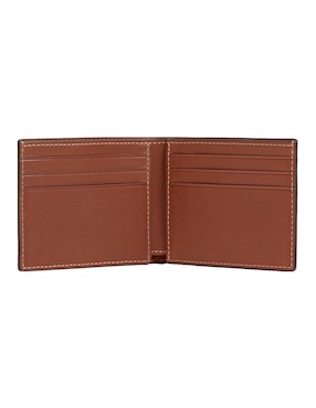 Cartera Coach Natural Grain Leather para hombre