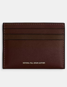 Tarjetero Coach piel para hombre