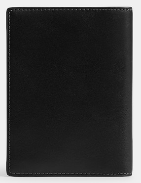 Tarjetero COACH de piel Natural Grain Leather para hombre