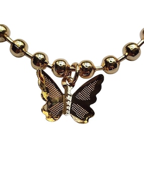 Pulsera Limerence By Claudia Herrera de oro laminado 14 k Corazones con acabado brillante