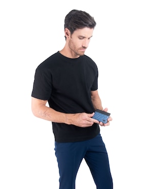Tarjetero Pineda Covalin vinil Maíz para hombre