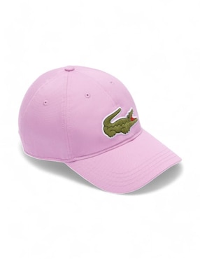 Gorra Con Visera Curva Broche Lacoste Para Mujer