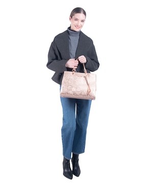 Bolsa satchel Pineda Covalin Mariposa para mujer