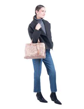 Bolsa satchel Pineda Covalin Mariposa para mujer