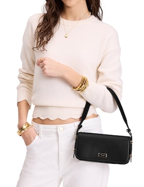 Bolsa shoulder Kate Spade Liv de piel para mujer
