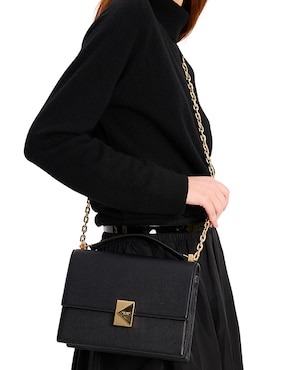 Bolsa shoulder Kate Spade de piel unisex