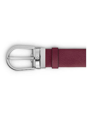 Cinturón Montblanc de piel para hombre