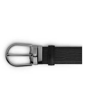 Cinturón Montblanc de piel para hombre