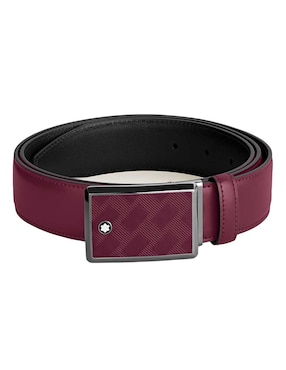 Cinturón Montblanc de piel para hombre