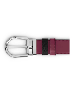 Cinturón Montblanc de piel para hombre