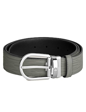 Cinturón Montblanc de piel para hombre