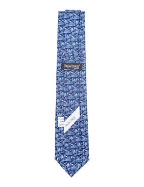 Corbata Pineda Covalin regular de seda estampada para hombre