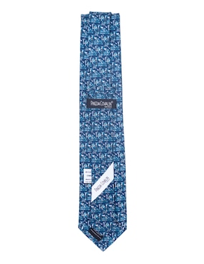 Corbata Pineda Covalin regular de seda estampada para hombre