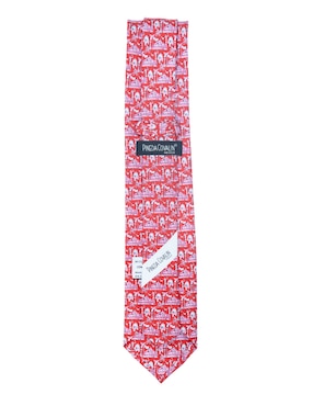 Corbata Pineda Covalin regular de seda estampada para hombre
