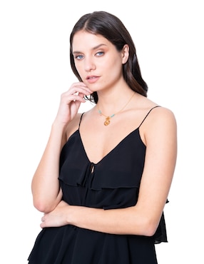 Collar Pineda Covalin Mariposa Monarca