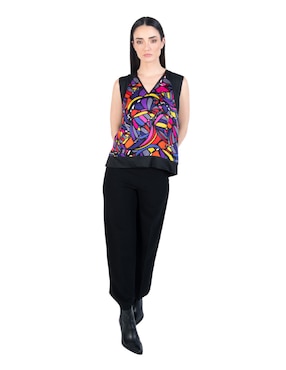 Blusa Pineda Covalin sin manga para mujer