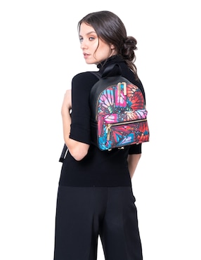 Backpack Pineda Covalin Mariposa Bordada para mujer