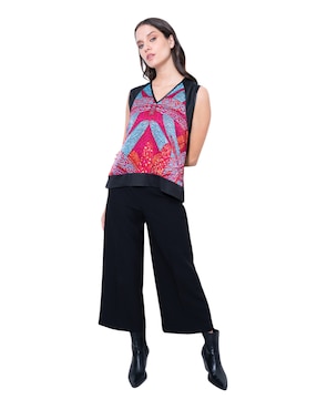 Blusa Pineda Covalin sin manga para mujer