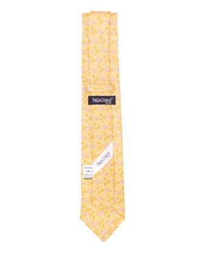 Corbata Pineda Covalin regular de seda estampada para hombre