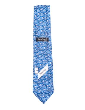 Corbata Pineda Covalin regular de seda estampada para hombre