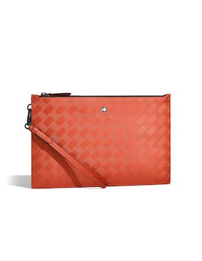 Bolsa wristlet Montblanc Extreme 3.0 de piel para hombre