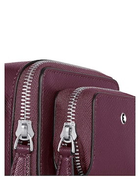 Bolsa messenger Montblanc Sartorial de piel para hombre