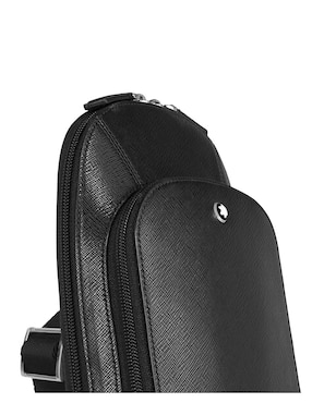 Bolsa bandolera Montblanc Sartorial de piel para hombre