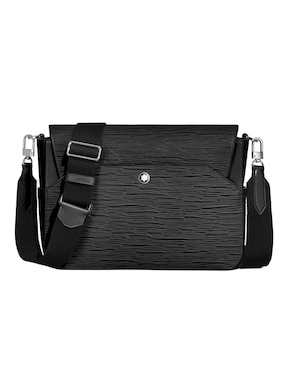 Bolsa messenger Montblanc de piel para hombre