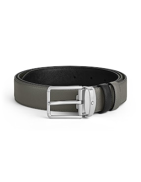Cinturón Montblanc de piel para hombre