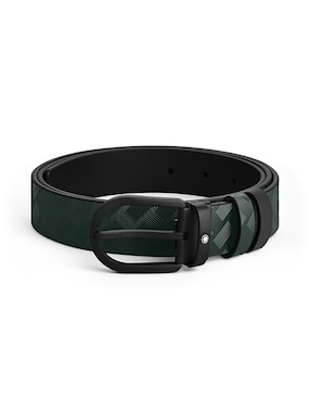 Cinturón Montblanc de piel para hombre