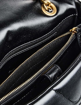 Bolsa crossbody Pinko Love Puff de piel para mujer