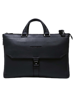 Bolsa flap Piquadro de piel para mujer