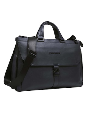 Bolsa flap Piquadro de piel para mujer