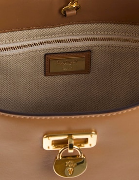 Bolsa shoulder Lauren Ralph Lauren de piel para mujer