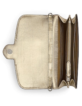 Bolsa clutch Lauren Ralph Lauren de piel para mujer