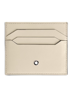 Tarjetero Montblanc de piel Meisterstück para mujer